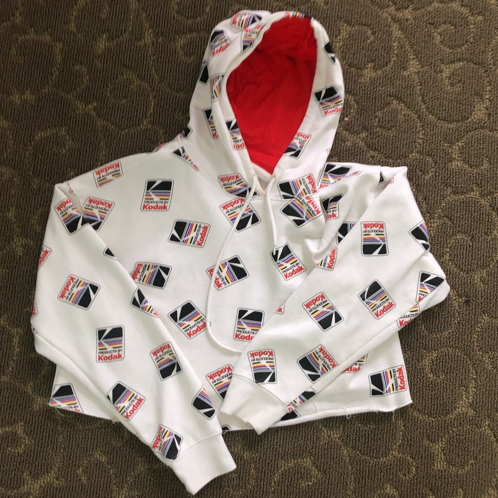 BRAND NEW KODAK BRAND CROPPED HODDIE